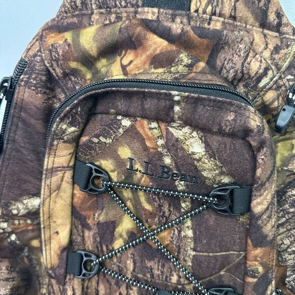 L.L Bean Mossy Oak Break Up Turkey Soft Shell Camo Hunting Backpack - Picture 5 of 10